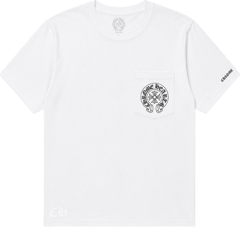 Horse Shoe Logo Pocket T-Shirt