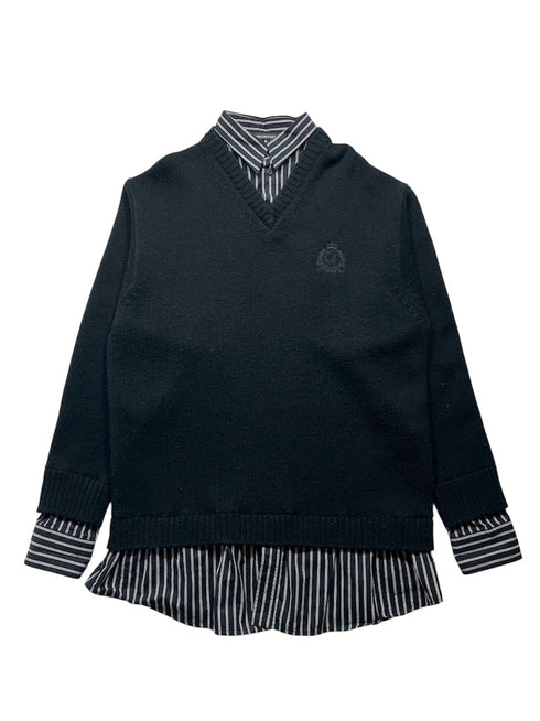 レイヤードセーター