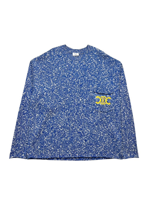 オーバーサイズクルーネックセーター