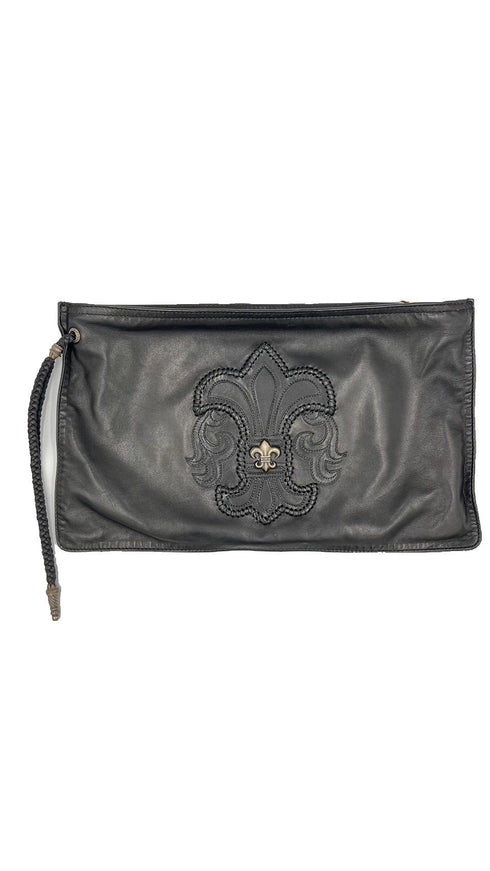 Soft Leather Clutch Bag