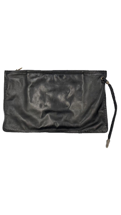 Soft Leather Clutch Bag