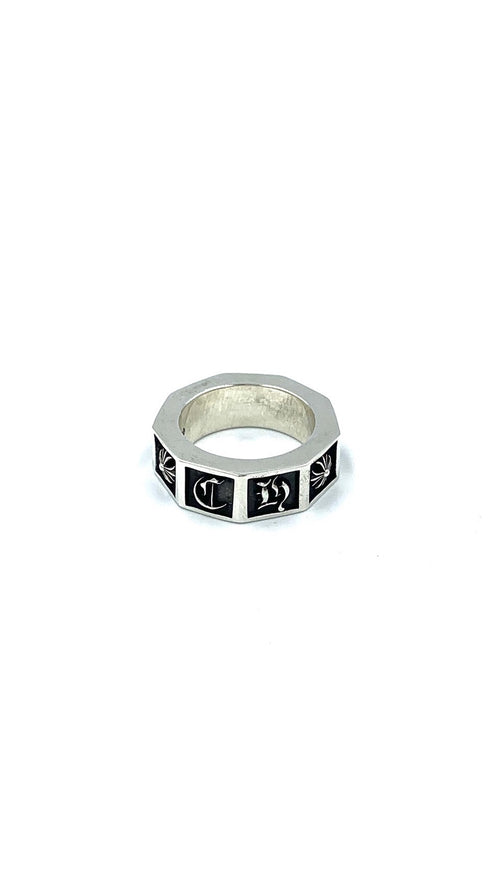 ALPHABET BLOCK RING