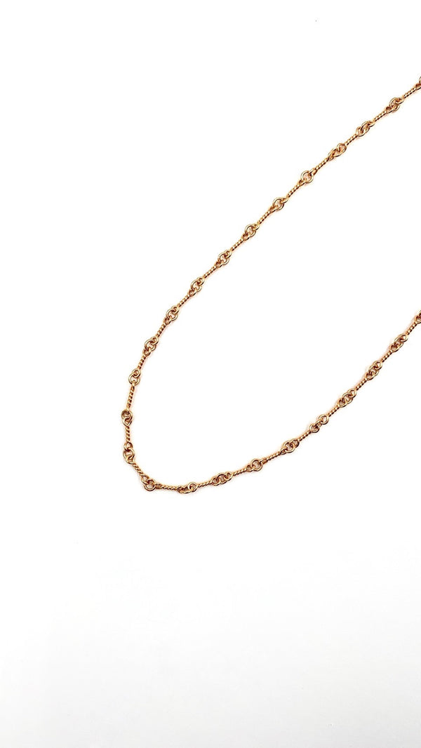 TWIST CHAIN NKLS/ツイストチェーンネックレス