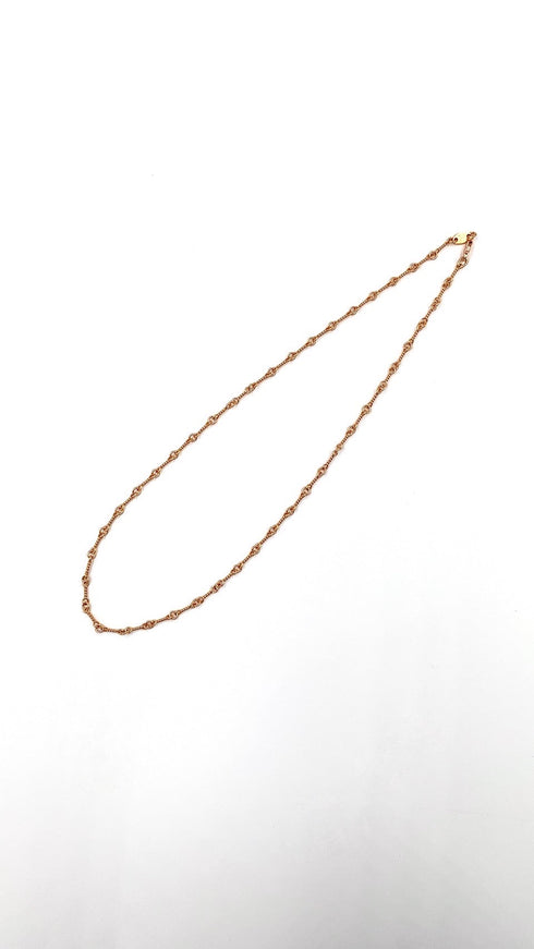 TWIST CHAIN NKLS/ツイストチェーンネックレス