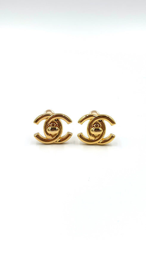 ココマークターンロックイヤリング