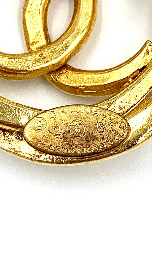 ココマークダブルサークルブローチ