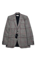 ウールチェックジャケット