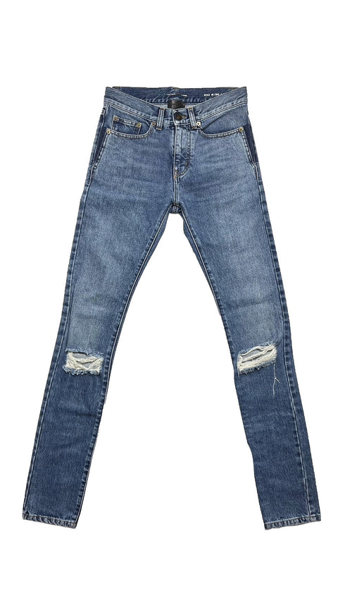 ダメージデニムパンツ