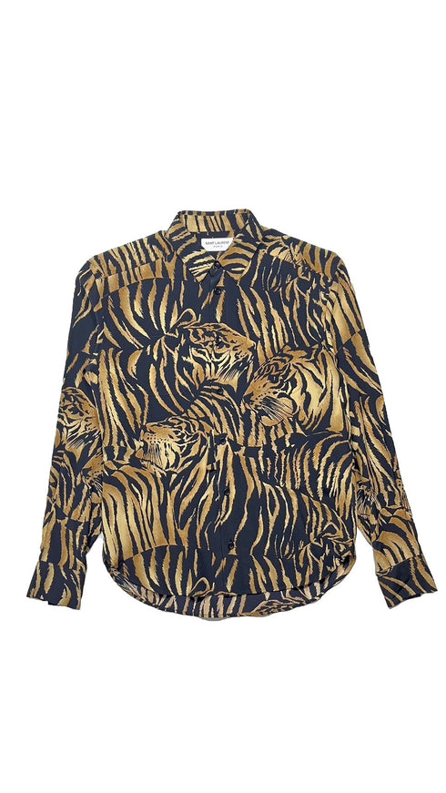 タイガーシルクシャツ