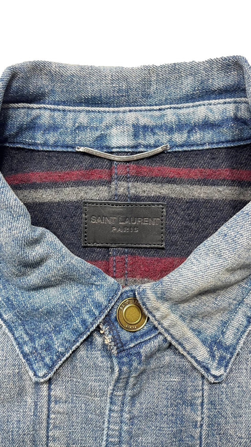 ダメージデニムジャケット