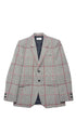 ウールチェックジャケット