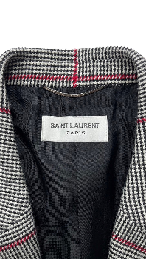 ウールチェックジャケット