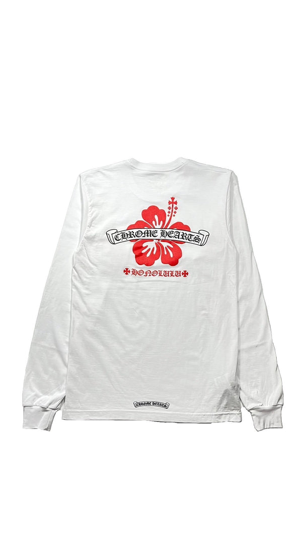 Honolulu Limited Back Scroll Logo LongTee