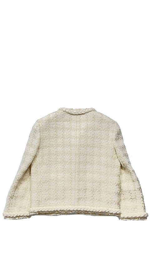 ウールツイードジャケット