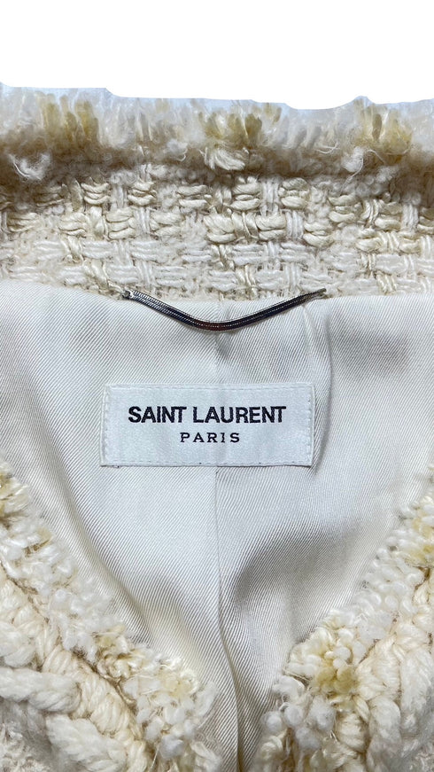 ウールツイードジャケット