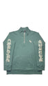 Y NOT CH EMBRDRY Half Zip Sweat