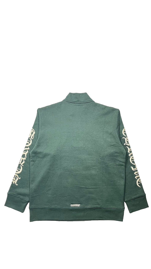 Y NOT CH EMBRDRY Half Zip Sweat