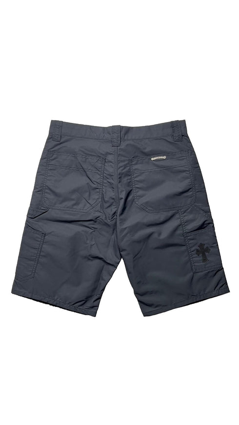 CRSBL HRSSHE Leather Shorts