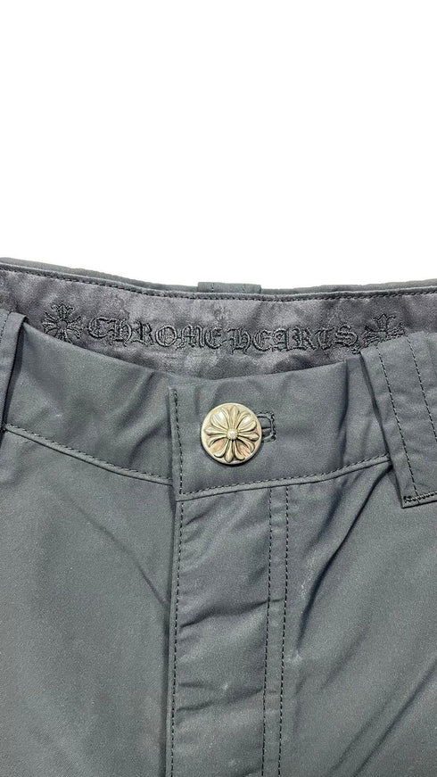 CRSBL HRSSHE Leather Shorts