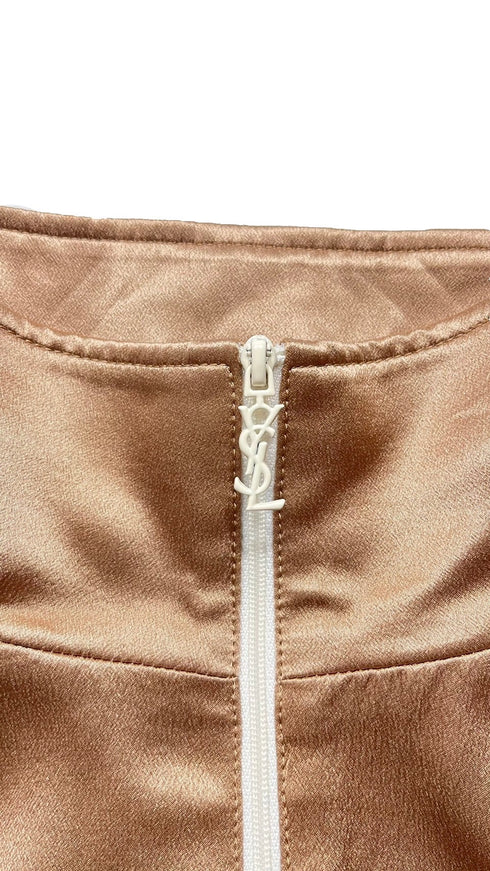 シルクサテントラックジャケット