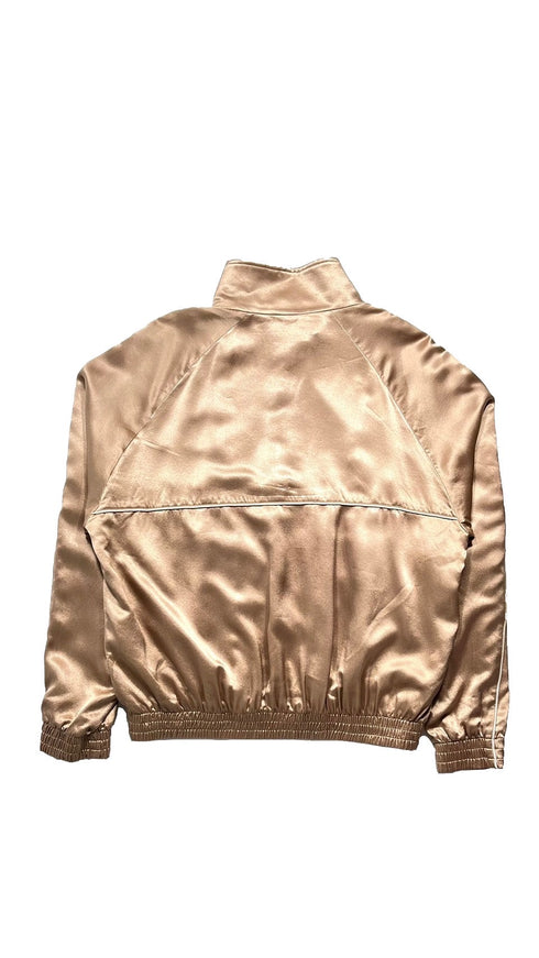 シルクサテントラックジャケット