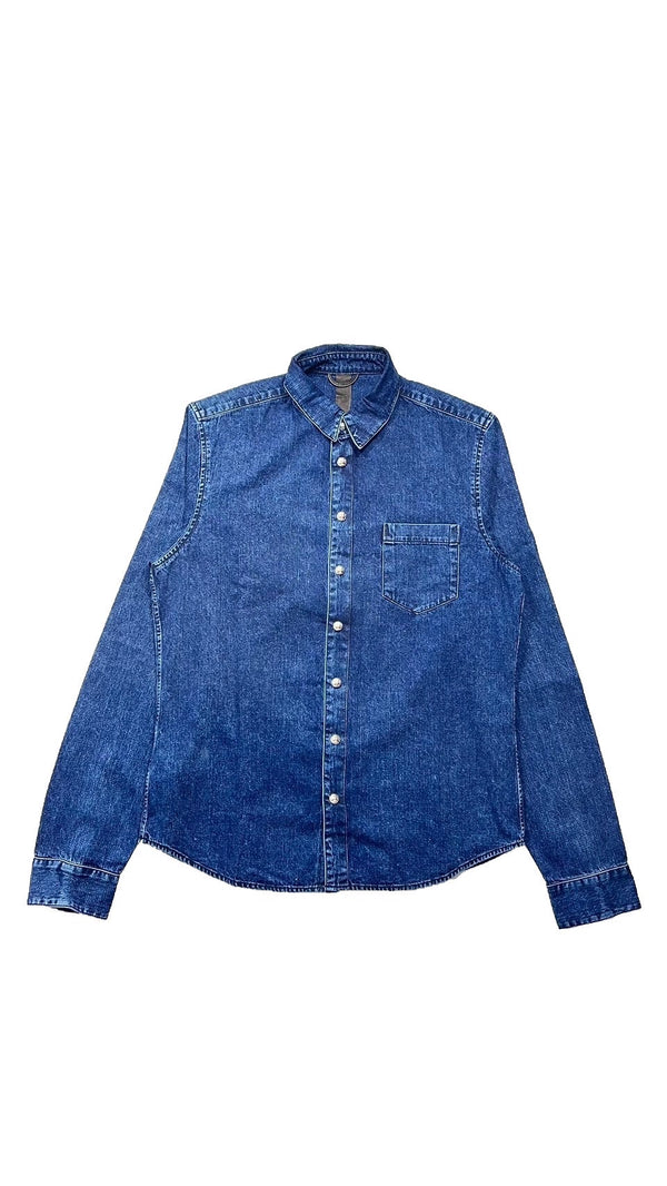 Cross Patch Denim Shirt