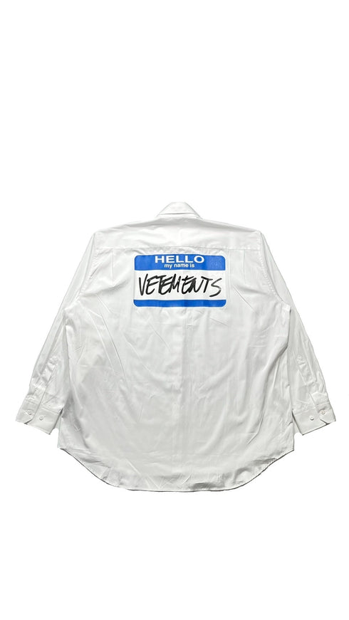 My Name is Vetements Shirt