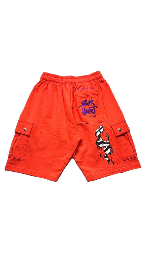 SPARK THE HEART Cargo Short Pants