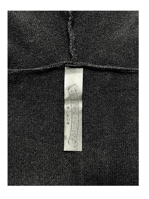 Cross Patch Cashmere Sweater Hoodie