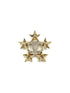 スターラインストーンココマークブローチ