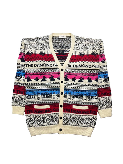 THE DANCING KID 総柄カーディガン