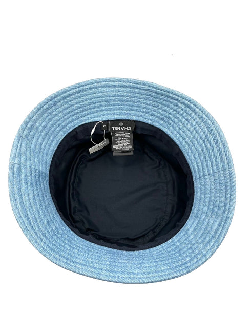 ロゴスパンコールデニムバケットハット