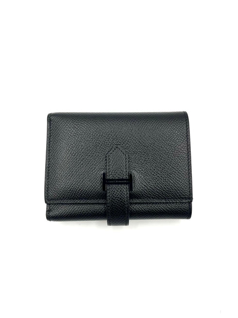 ベアンコンパクト モノクローム 二つ折り財布 BK金具 Z刻印(2021)