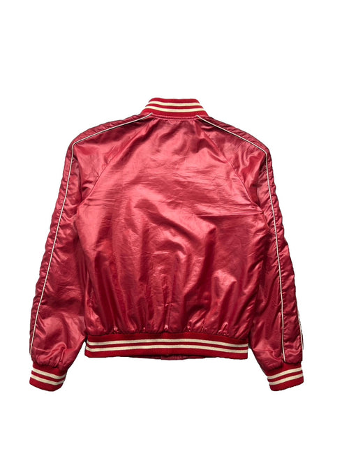 カレッジナイロンテディジャケット