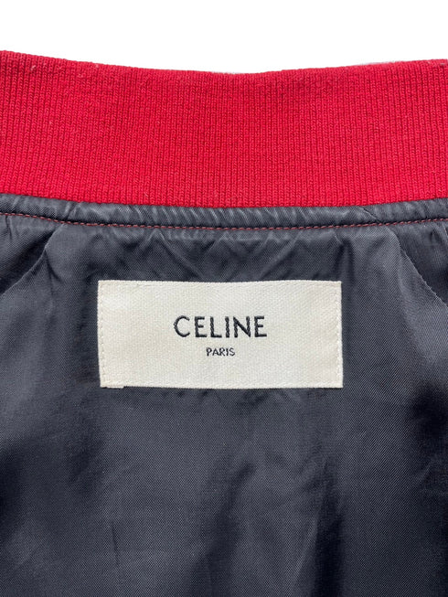 カレッジナイロンテディジャケット