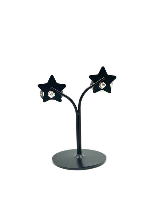 Petit CD ラインストーンスタッドピアス