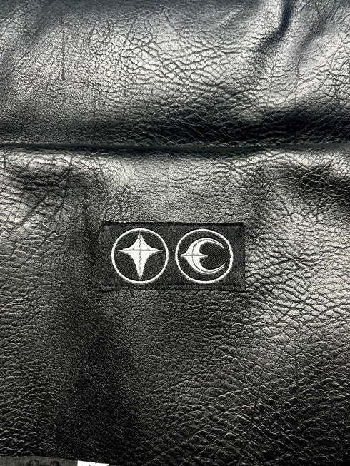 TC LEATHER PUFFER JAKET