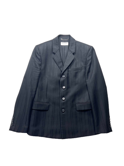 ストライプテーラードジャケット
