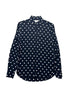 ドットシルクシャツ