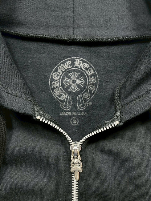 Vertical Logo ZipUpHoodie