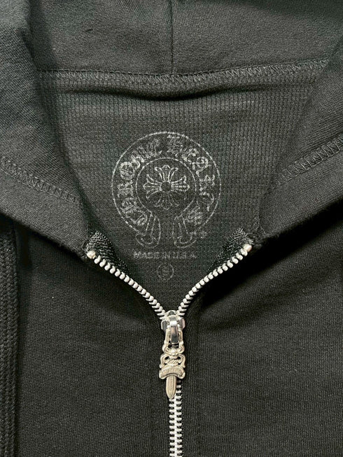 Vertical Logo ZipUpHoodie