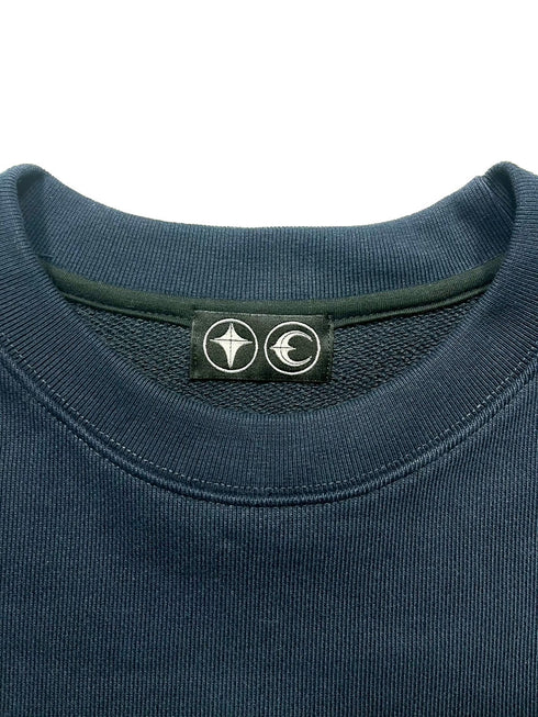 Leather Flame Sweatshirt