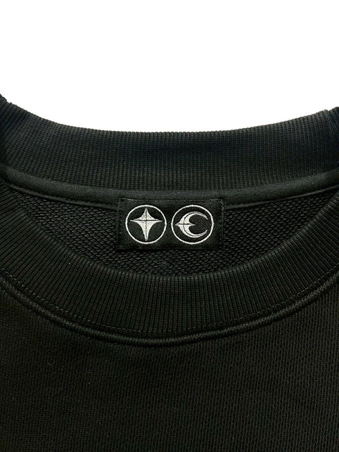 Leather Flame Sweatshirt