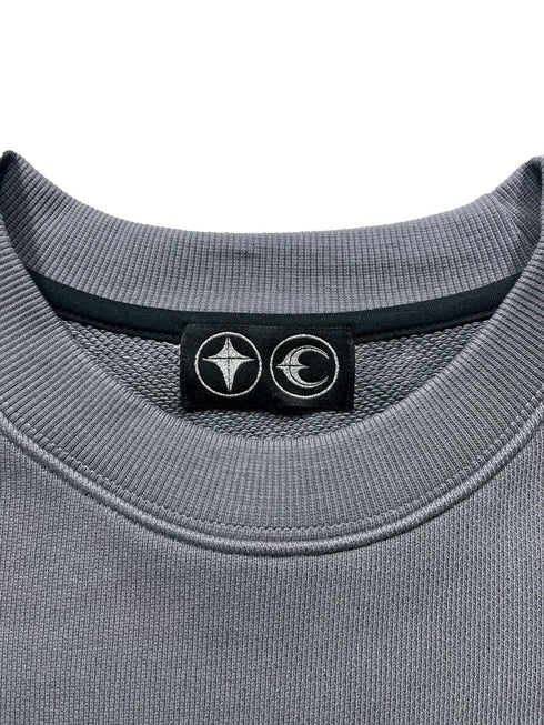 Leather Flame Sweatshirt