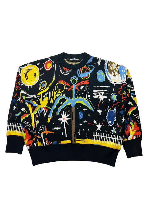 Starry Night Jacquard Sweater