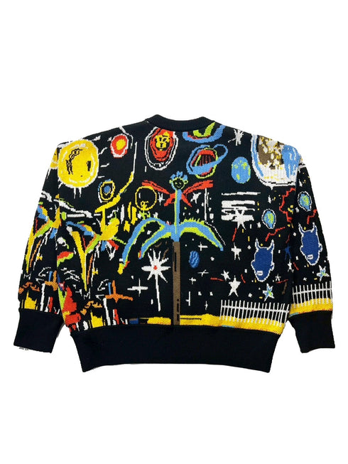 Starry Night Jacquard Sweater