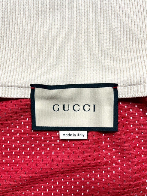 GUCCI Mesh Fabric Zip Jacket