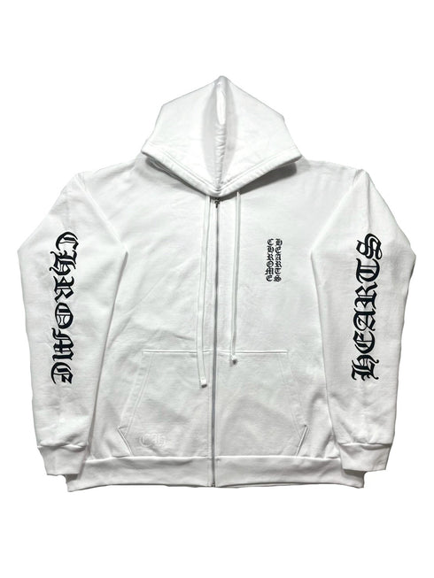 Vertical Logo ZipUpHoodie