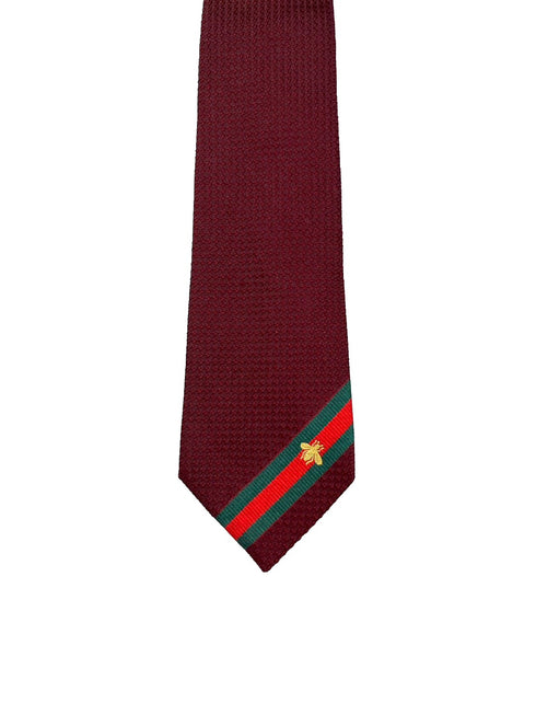 シルクジャガードウェブラインネクタイ