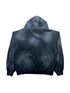 Dirty Washed Old Glory Zip-Up Hoodie